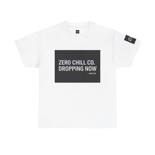 Copy of Zero Chill Co. DROP 001 LIMITED EDITION Unisex Heavy Cotton Tee - Trendy Streetwear