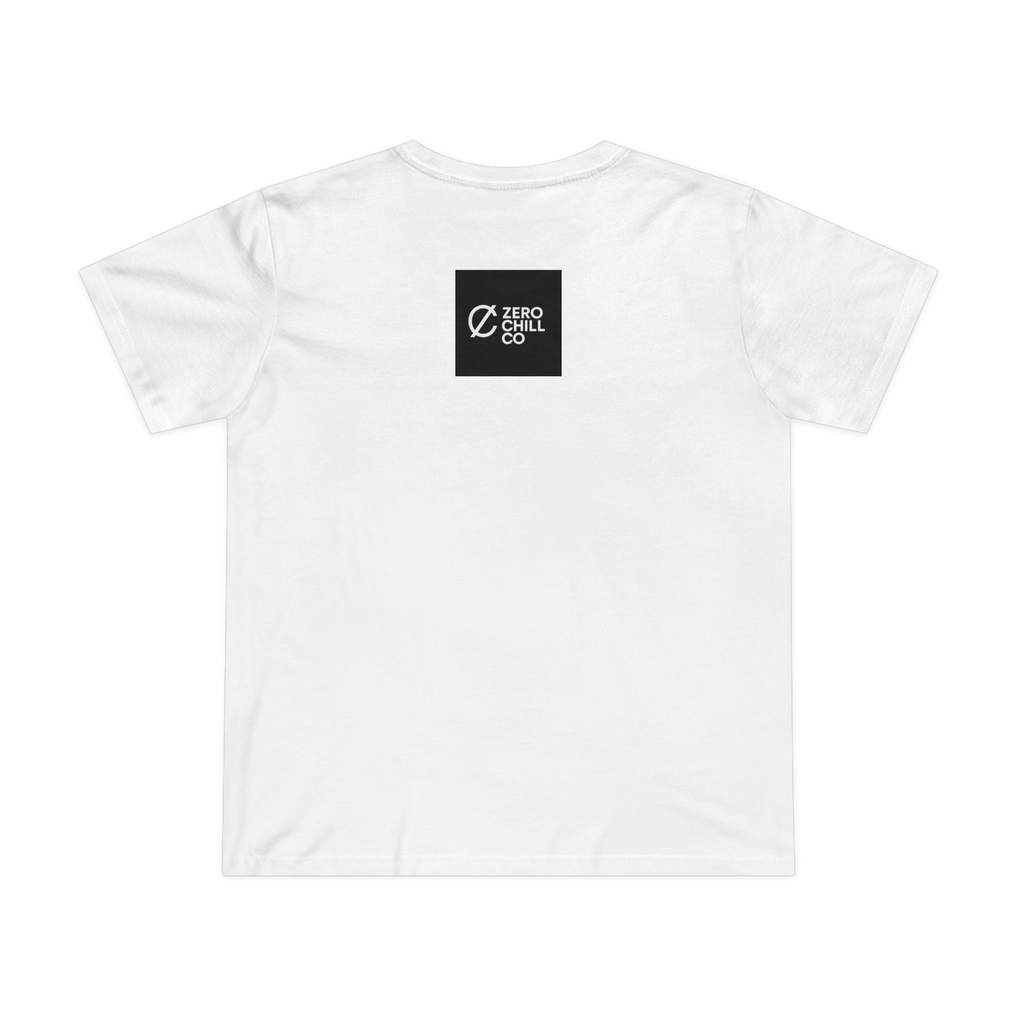 Chill Protocol Breach Women's Graphic Tee By Zero Chill Co DROP 001 - Relaxed Vibe for Casual Days