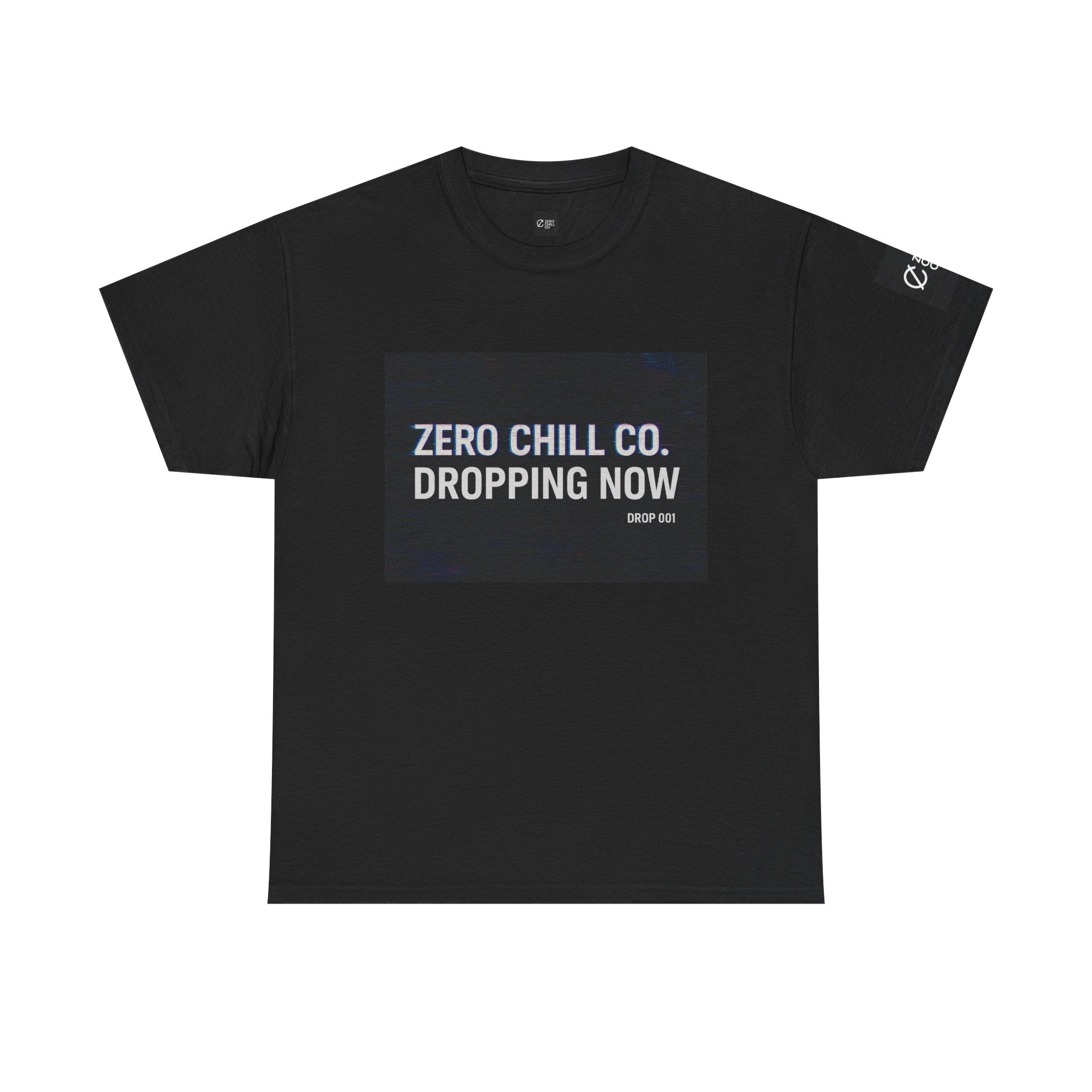 Zero Chill Co. DROP 001 LIMITED EDITION Unisex Heavy Cotton Tee - Trendy Streetwear