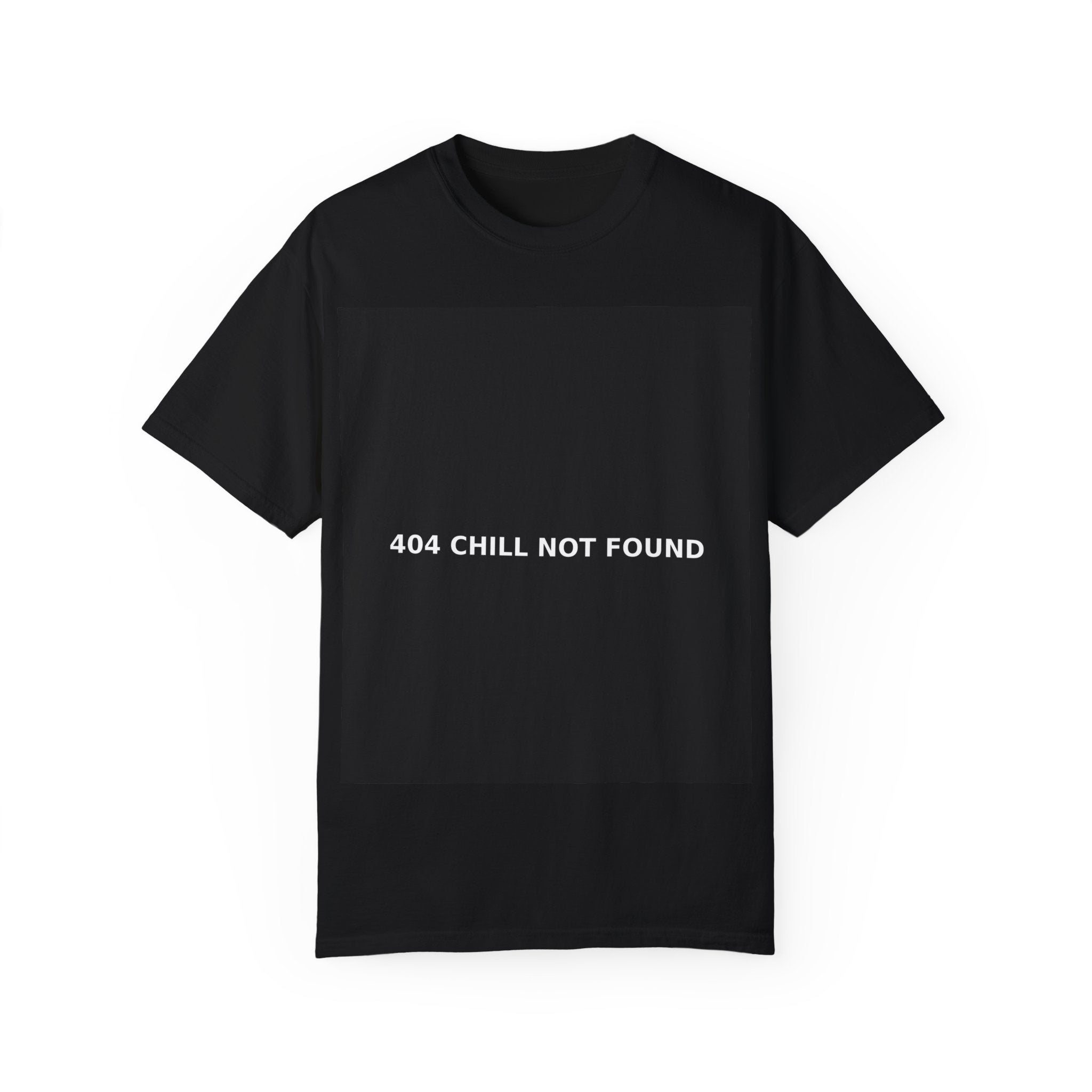404 CHILL NOT FOUND Unisex Tee From EXCLUSIVE COLLECTION Of DROP 001 Of ZERO CHILL CO
