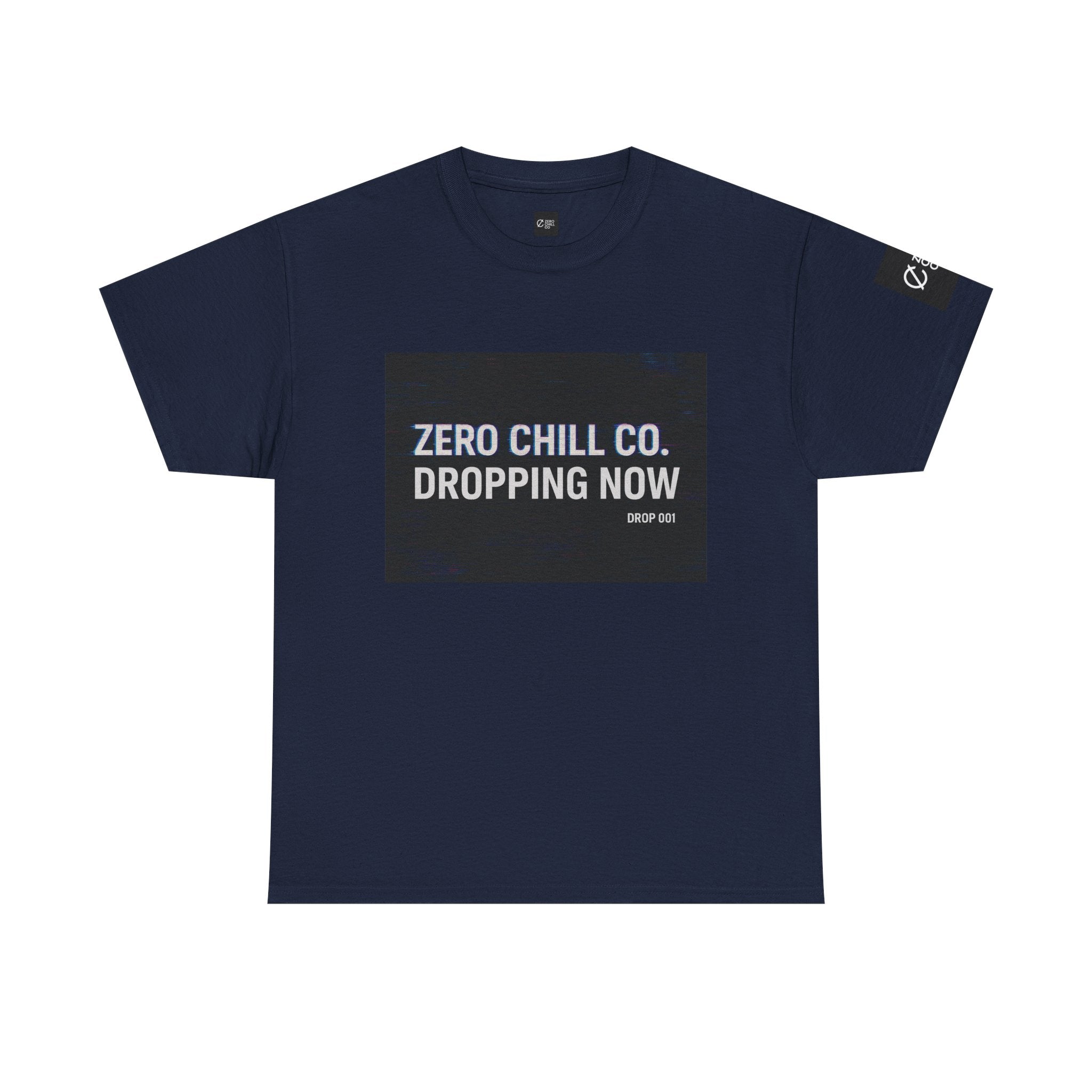 Zero Chill Co. DROP 001 LIMITED EDITION Unisex Heavy Cotton Tee - Trendy Streetwear
