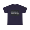 Zero Chill Co. DROP 001 LIMITED EDITION Unisex Heavy Cotton Tee - Trendy Streetwear
