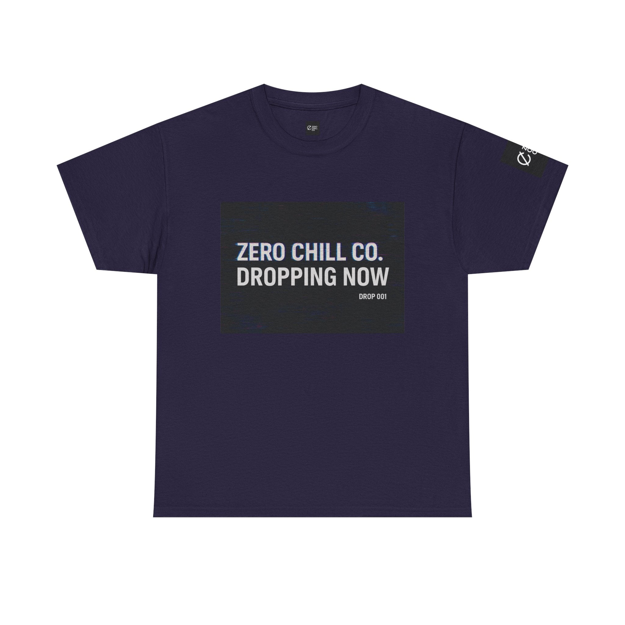 Zero Chill Co. DROP 001 LIMITED EDITION Unisex Heavy Cotton Tee - Trendy Streetwear