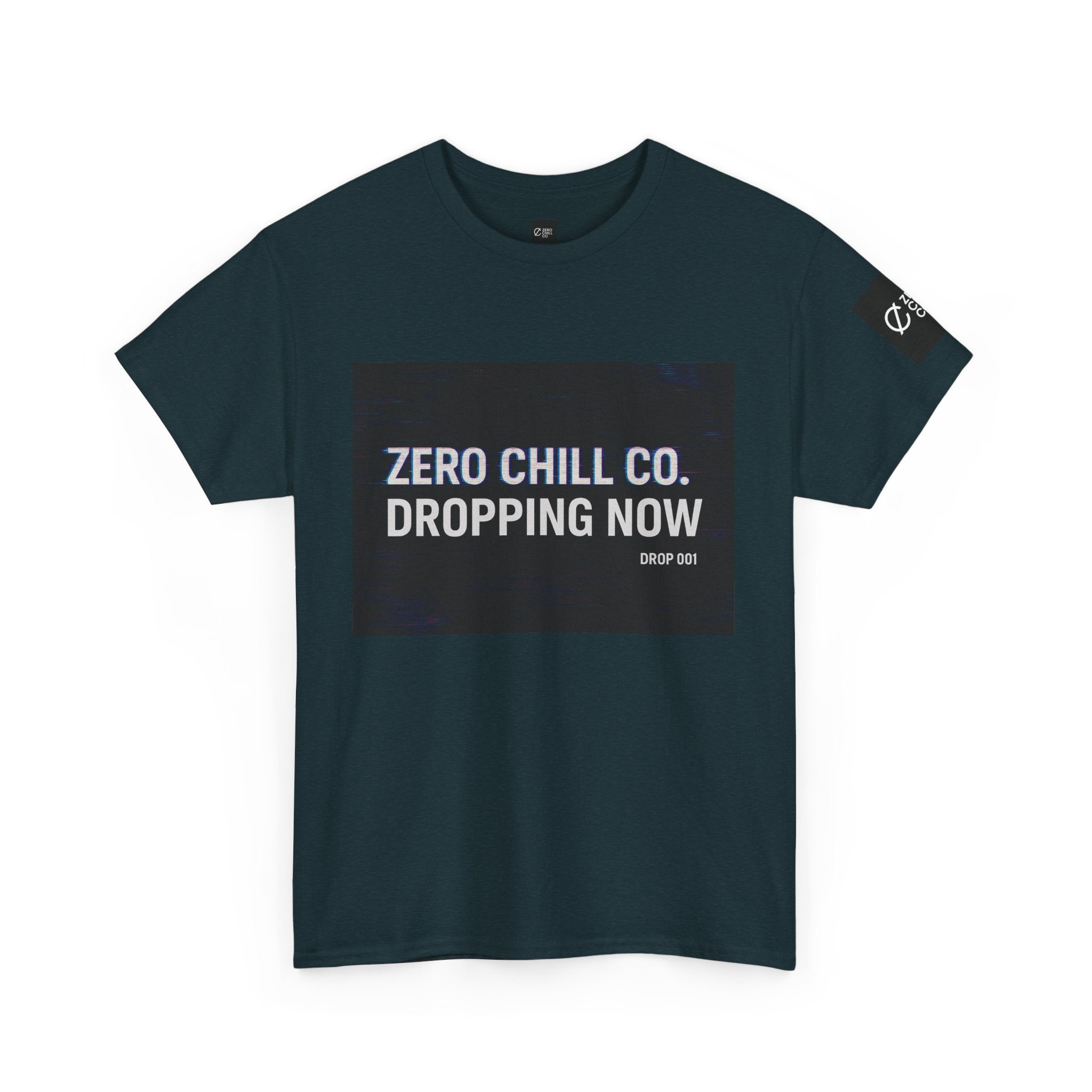 Zero Chill Co. DROP 001 LIMITED EDITION Unisex Heavy Cotton Tee - Trendy Streetwear