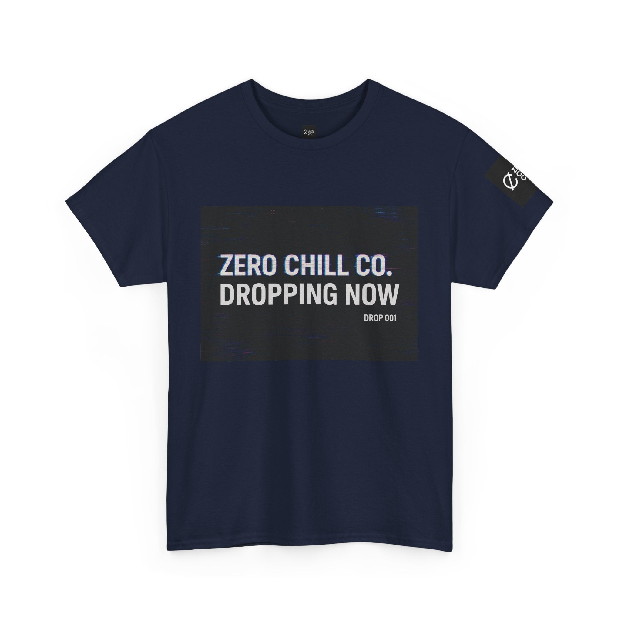 Zero Chill Co. DROP 001 LIMITED EDITION Unisex Heavy Cotton Tee - Trendy Streetwear